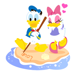 Disney LOVELOVE sticker #8885