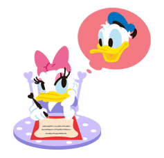 Disney LOVELOVE sticker #8901