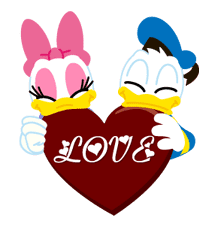 Disney LOVELOVE sticker #8908