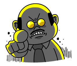 A Boss's Life sticker #9147