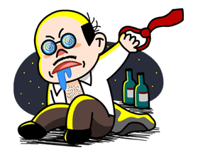 A Boss's Life sticker #9150