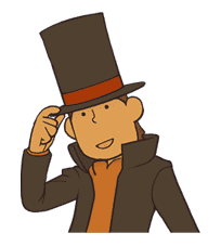 Professor Layton sticker #9368