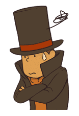 Professor Layton sticker #9370