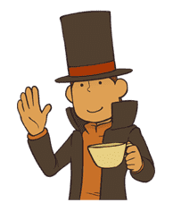 Professor Layton sticker #9374