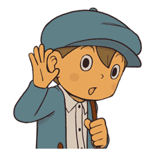 Professor Layton sticker #9380