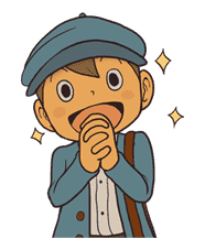 Professor Layton sticker #9384