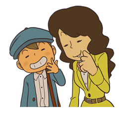 Professor Layton sticker #9393