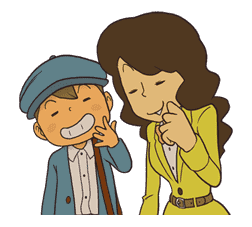 Professor Layton sticker #9393