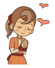 Professor Layton sticker #9400