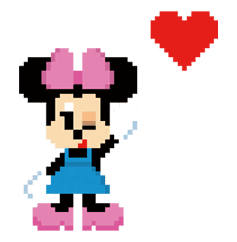 Disney 8bit sticker #10112