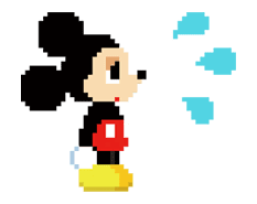 Disney 8bit sticker #10115