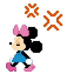 Disney 8bit sticker #10116