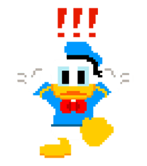 Disney 8bit sticker #10117