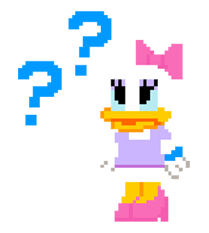 Disney 8bit sticker #10118