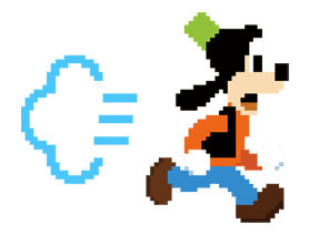 Disney 8bit sticker #10119