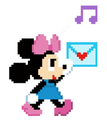 Disney 8bit sticker #10120