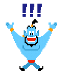 Disney 8bit sticker #10131