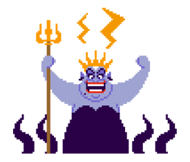 Disney 8bit sticker #10141