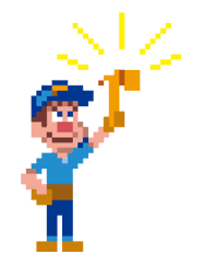 Disney 8bit sticker #10144