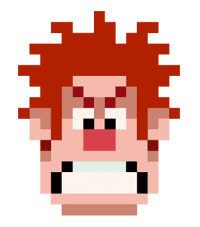 Disney 8bit sticker #10148