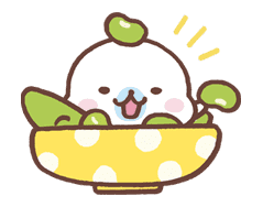 Mamegoma sticker #10247