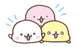 Mamegoma sticker #10249