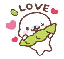 Mamegoma sticker #10252