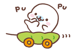 Mamegoma sticker #10270