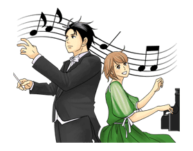 Nodame Cantabile sticker #11017