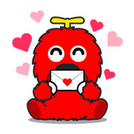 Gachapin & Mukku sticker #1829