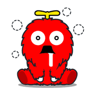 Gachapin & Mukku sticker #1836