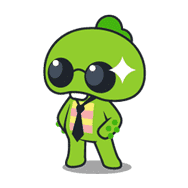 Gachapin & Mukku sticker #1837