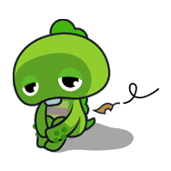 Gachapin & Mukku sticker #1841