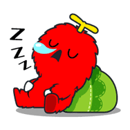 Gachapin & Mukku sticker #1846