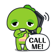 Gachapin & Mukku sticker #1859