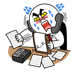 Moon: Salaryman Special sticker #2989