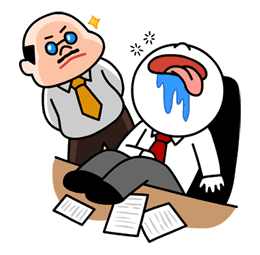 Moon: Salaryman Special sticker #2995