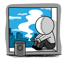 Moon: Salaryman Special sticker #3001