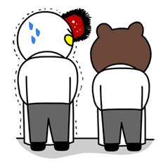 Moon: Salaryman Special sticker #3002