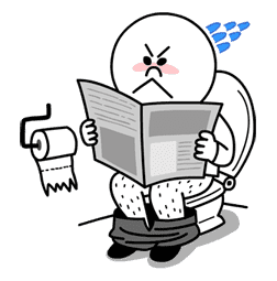 Moon: Salaryman Special sticker #3006