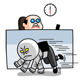 Moon: Salaryman Special sticker #3012