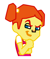 Go Go Head Girl sticker #3101