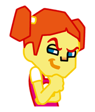 Go Go Head Girl sticker #3101