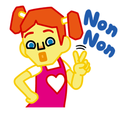 Go Go Head Girl sticker #3111