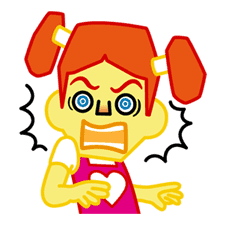 Go Go Head Girl sticker #3114