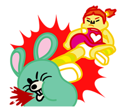 Go Go Head Girl sticker #3122