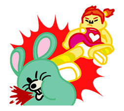 Go Go Head Girl sticker #3122