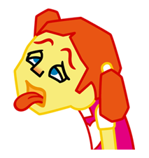 Go Go Head Girl sticker #3128