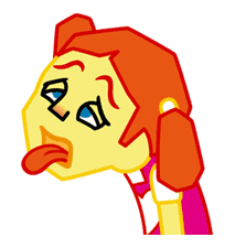 Go Go Head Girl sticker #3128