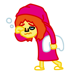 Go Go Head Girl sticker #3132